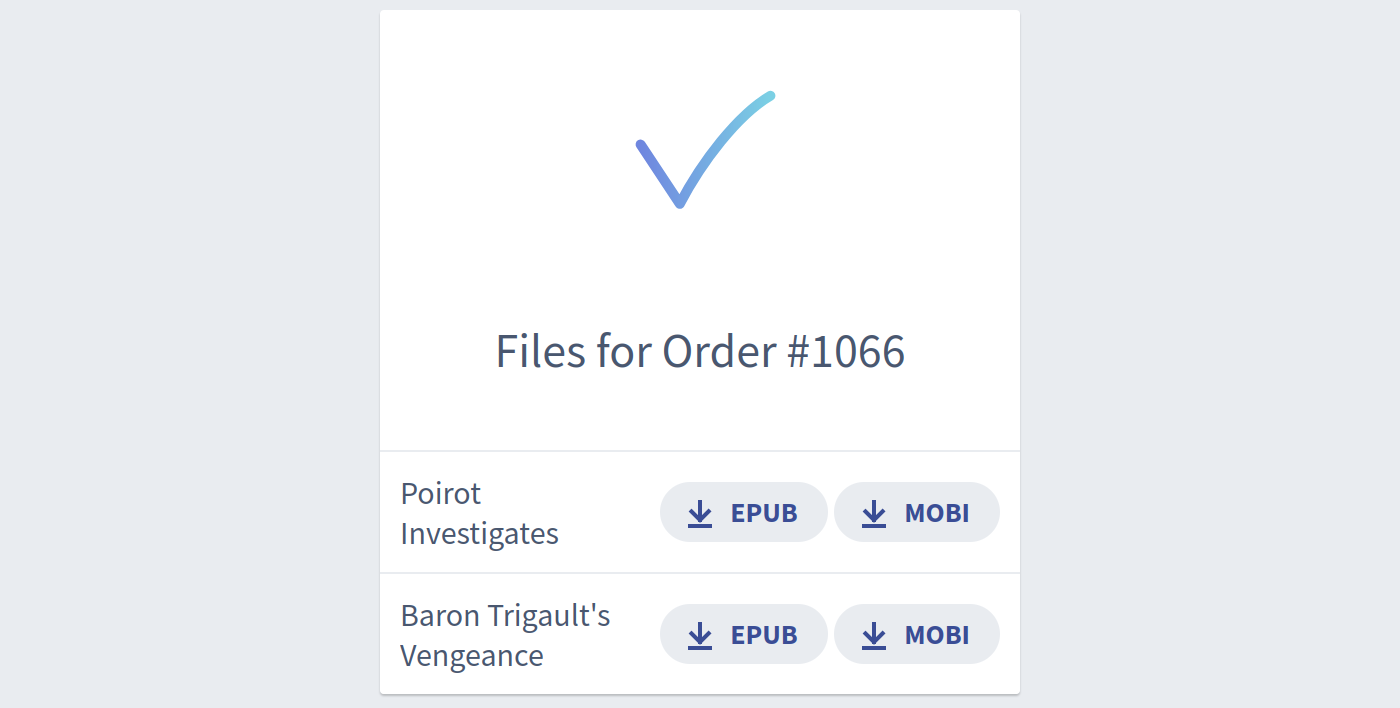 Shopify order screen